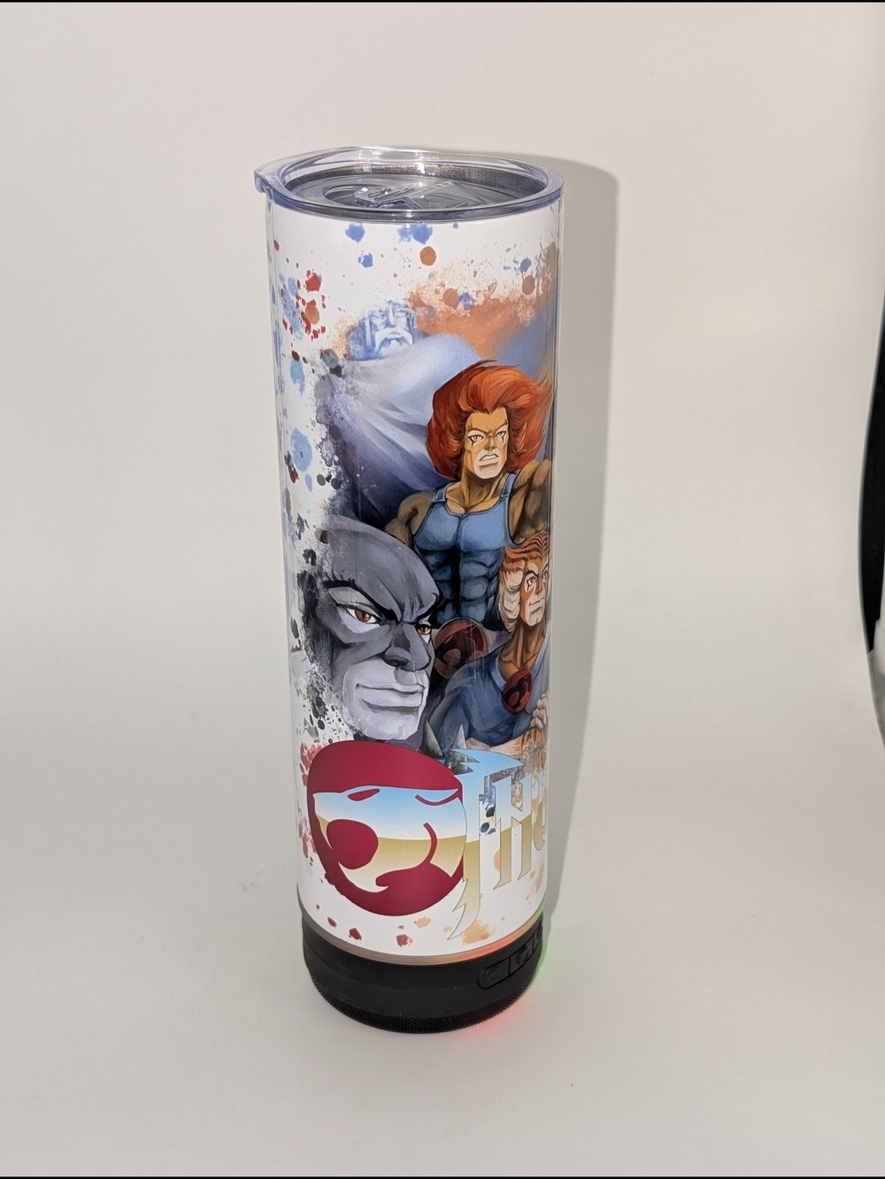 Thundercats Bluetooth Speaker Audio Stainless Travel Tumbler - (Brandnew)